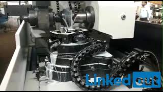 TASA CNC Serration Milling Machine  Cross Serrated [upl. by Atteloj]