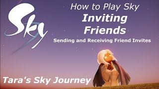 Sky Children of the Light How To Invite Friends to Sky [upl. by Artenahs]