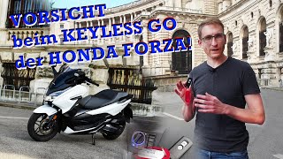 2020 Honda Forza 125  Keyless Go System  autofilou 1440p30 [upl. by Hinda20]