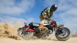 2019 Honda Monkey Review  First Ride [upl. by Arrec]