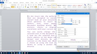 How to Adjust Letter Spacing in Word [upl. by Esirehs]