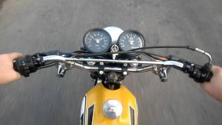 Yamaha DT250 Ride Part one [upl. by Camarata]