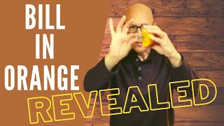 How To Do Bill In Orange  Lemon Magic Trick  Thanksgiving With Presto Paul 2020  Bill In Orange [upl. by Thury]