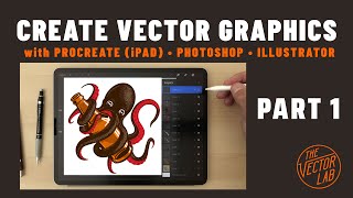 How to Create Vector Graphics Tutorial Part 1 [upl. by Bainbrudge565]