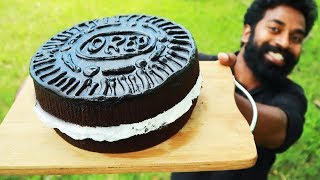 Home Made OREO Cake  ഓവൻ ഇല്ലാതെ അടിപൊളി ഓറിയോ കേക്ക്  M4 Tech [upl. by Bartolemo724]