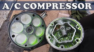 How a Variable AC Compressor Works [upl. by Eyaf353]