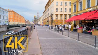 Saint Petersburg Russia  4K Urban Walking Tour  Short Preview Video [upl. by Uchish]