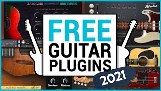 The 8 Best FREE Guitar VST Plugins Every Producer NEEDS in 2021 [upl. by Etteniotna]