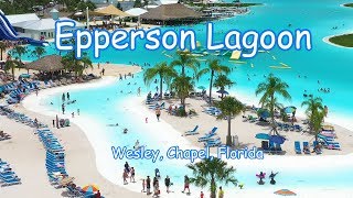 Epperson Lagoon  Tropical Beach Recreation Area  Wesley Chapel [upl. by Mab]