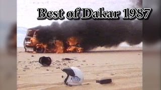 Best of Rally Dakar Rallye 1987 Crash Maximum Attack [upl. by Aileme319]