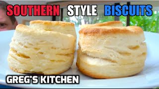 HOW TO MAKE BISCUITS  3 Ingredients  Gregs Kitchen [upl. by Gney]