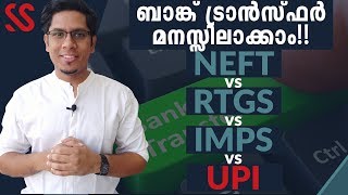 What is NEFT RTGS IMPS UPI Different Bank Money Transfer Methods EXPLAINED  How they Work [upl. by Ayotna653]