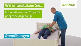 Atemübung für Pflegebedürftige [upl. by Ahsiemak317]