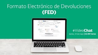 VideoChat Solicitud para devolución del Formato Electrónico de Devoluciones [upl. by Navnod]