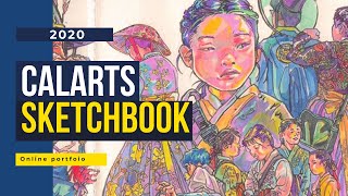 2020 ACCEPTED Calarts Sketchbook [upl. by Ecyt]