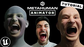 MetaHuman Animator Tutorial  Unreal Engine 5 [upl. by Wampler]