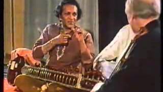 Indian Classical Music  Ravi Shankar Alla Rakha and Yehudi Menuhin Trio [upl. by Dodson]