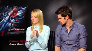 Andrew Garfield and Emma Stone Audition for The Amazing Spiderman [upl. by Garris]