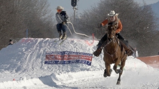 Big Sky Outdoors  Skijoring World Championship [upl. by Rehpotsirhc]