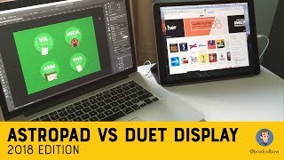 AstroPad vs Duet Display 2018 Edition [upl. by Amsirahc]