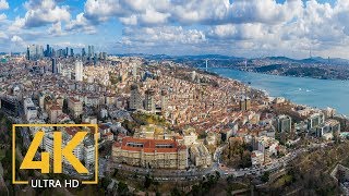 ISTANBUL in 4K  A Virtual Trip to the Heart of Turkey  10Bit Color Urban Relax Video [upl. by Angelle]