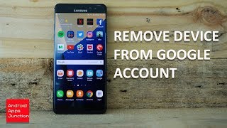 How to remove old devices from google account [upl. by Llet19]