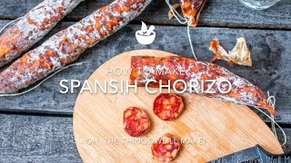 How to make Spanish Chorizo [upl. by Elayor363]