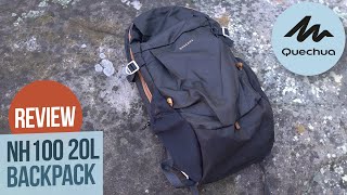 Quechua Arpenaz NH100 20L Backpack Review [upl. by Ethe]