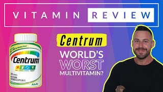 Nutrition Expert Reviews CENTRUM harmful ingredients [upl. by Adnarim470]