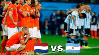 Netherlands vs Argentina  highlight Penalty shootout World Cup 2014 brazil [upl. by Worl]