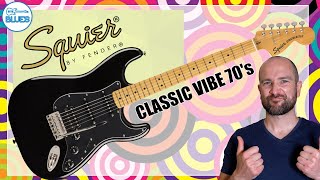 Squier Classic Vibe 70s Stratocaster HSS  My Full Review [upl. by Enyrhtac725]