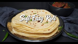 Soft Easy Roti Recipe  Easy Step By Step Recipe  Chapati  EatMee Recipes [upl. by Cirde]