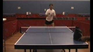 Topspin Against Topspin  Table Tennis [upl. by Zildjian]