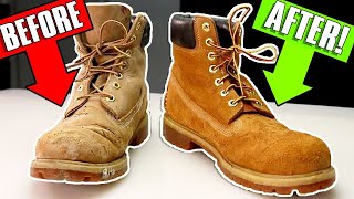 3 TIMBERLAND Saving Hacks  Tested  How to Clean Timberlands Boots [upl. by Ennaitak]