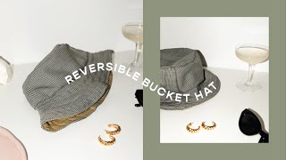 DIY  Bucket Hat 20 REVERSIBLE [upl. by Lounge491]