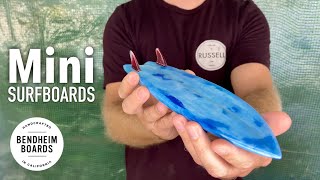 Making Mini Surfboards  Practice Shaping and Glassing [upl. by Schluter]