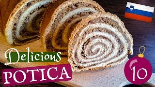 SLOVENIAN POTICA RECIPE 💖  Vlogmas Day 10 [upl. by Mell984]