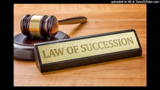 Law of Succession  Introduction  PVL 2602 [upl. by Lleznod198]