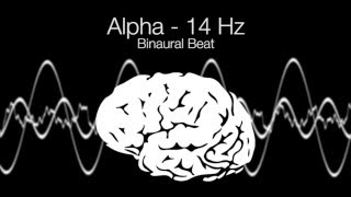 Concentration Alpha Binaural Beat  14Hz 1h Pure [upl. by Quickman]