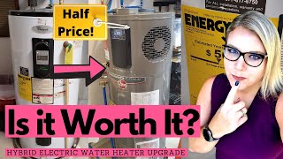 Heat Pump Water Heater Installation and Cost Savings [upl. by Nath]