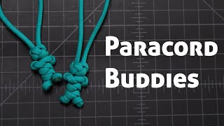 Emperor Knot Paracord Buddy Keychain Tutorial [upl. by Clymer]