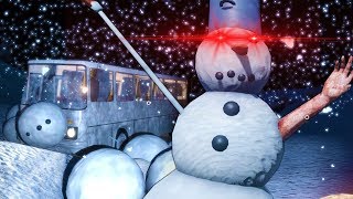 I Got Trapped in a Bus By Zombie Snowmen in The Long Drive [upl. by Gigi]