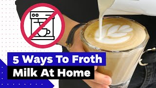 How To Froth Milk At Home Best Milk Frothers Review [upl. by Howlyn]