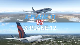 SEP 2022 XPlane 11 vs XPlane 12  Graphics and Sound Comparison [upl. by Hsital64]