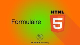 48  Formulaire  HTML Darija [upl. by Joktan]