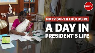 A Day In The Life Of President Droupadi Murmu  NDTV EXCLUSIVE [upl. by Jews]