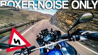 BMW R 1250 GS SC Project  MEAN SOUND RAW Onboard [upl. by Jonette]