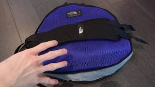 Folding amp Storing a North Face Base Camp Duffel  A How To [upl. by Yssep]