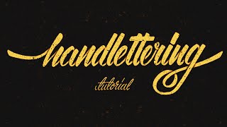 Hand Lettering Tutorial for Beginners [upl. by Westley]