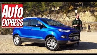 Ford EcoSport review  Auto Express [upl. by Dnomyad]